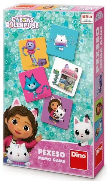 Joc de memorie - Gabby's Dollhouse - Pexeso | Dino