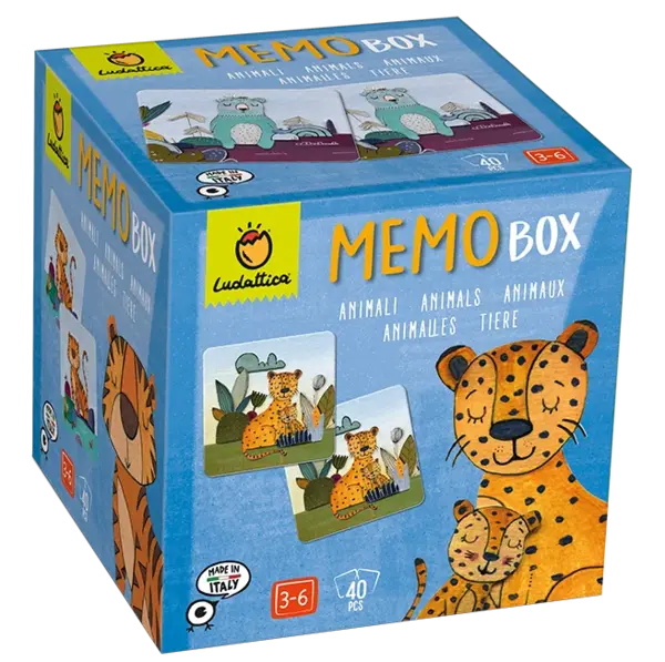 Joc de memorie Memobox, Animale