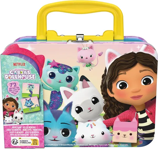 Joc de memorie pentru copii Gabby's Dollhouse
