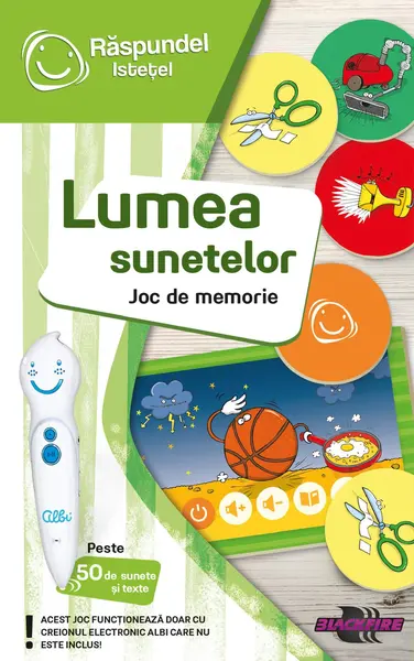 Joc de memorie - Raspundel Istetel - Lumea sunetelor | Raspundel Istetel