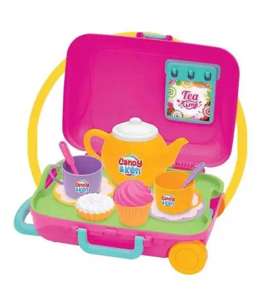 Joc de rol-Setul meu de ceai pentru picnic,12 piese