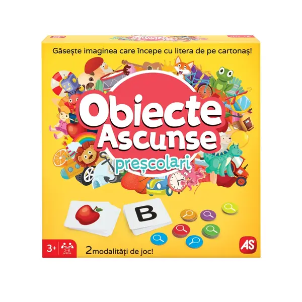 Joc de societate, AS Company, Obiecte ascunse, Prescolari