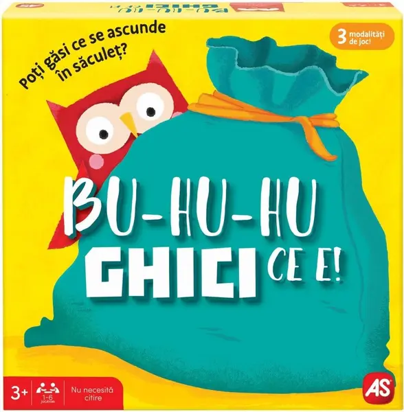 Joc de societate AS Games - Bu-Hu-Hu Ghici ce e