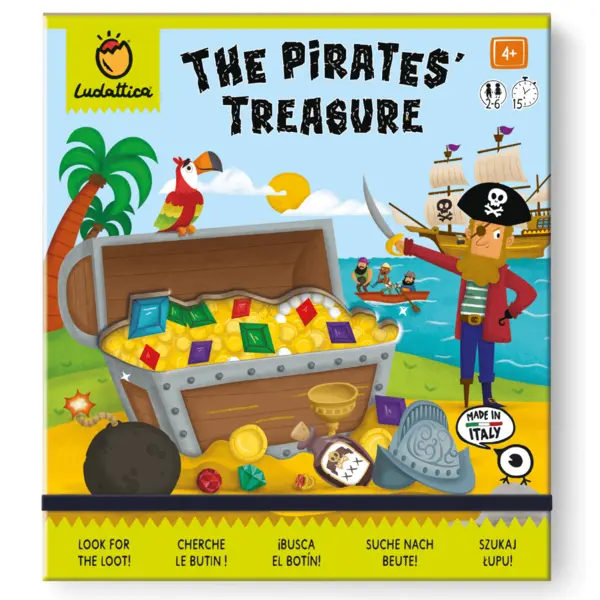 Joc de societate - Comoara piratilor | Ludattica