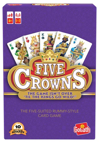Joc de societate cu cărți Five Crowns - Familial