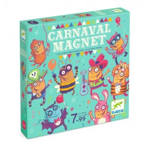 Joc de societate cu magnet Carnaval, Djeco