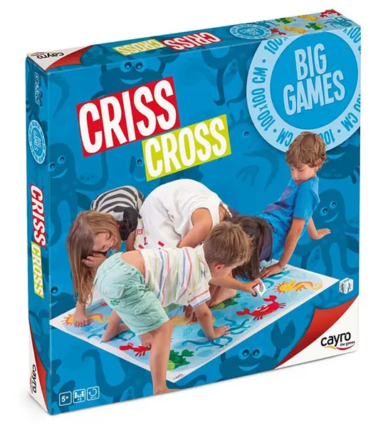 Joc de societate de podea Cayro - Criss Cross - Pentru copii