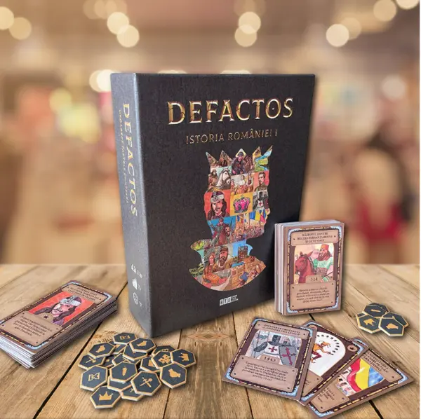 Joc de societate - Defactos - Istoria Romaniei I | BrainToysDesign