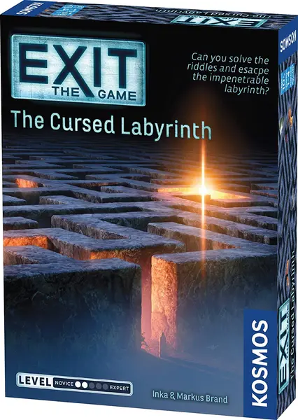 Joc de societate Exit: The Cursed Labyrinth - Cooperativ