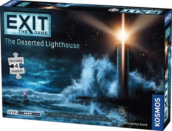Joc de societate Exit: The Deserted Lighthouse PUZZLE - Cooperativ