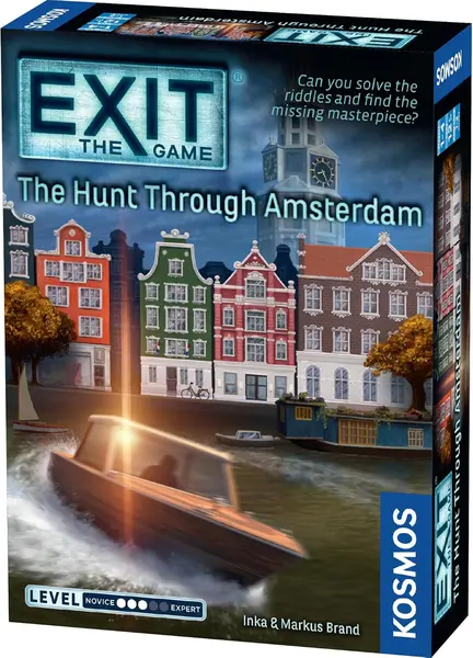 Joc de societate Exit: The Hunt Through Amsterdam - cooperare