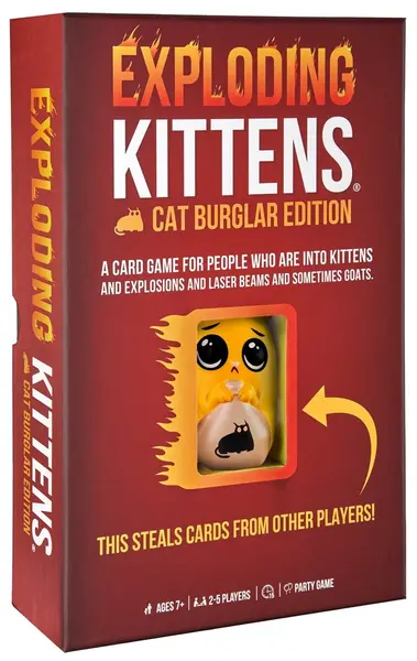 Joc de societate Exploding Kittens: Cat Burglar Edition - Petrecere