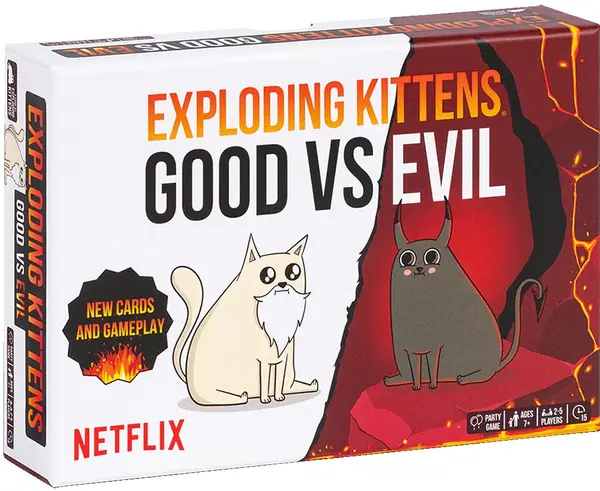 Joc de societate Exploding Kittens: Good vs Evil - Petrecere