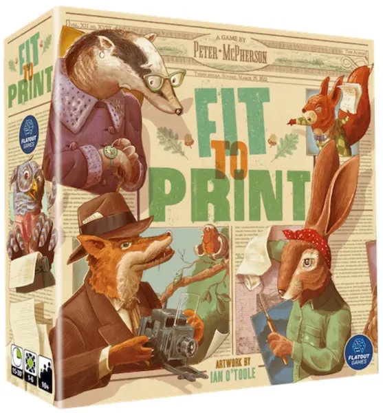 Joc de societate Fit to Print - Familie