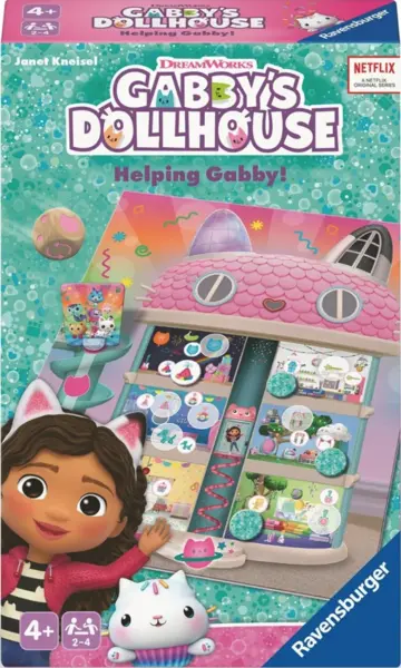 Joc de societate - Gabby's Dollhouse: Helping Gabby | Ravensburger