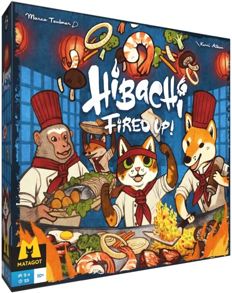 Joc de societate Hibachi: Fired Up! - Familial