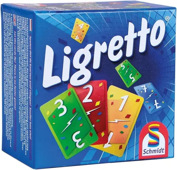 Joc de societate Ligretto card game: Blue set - De familie