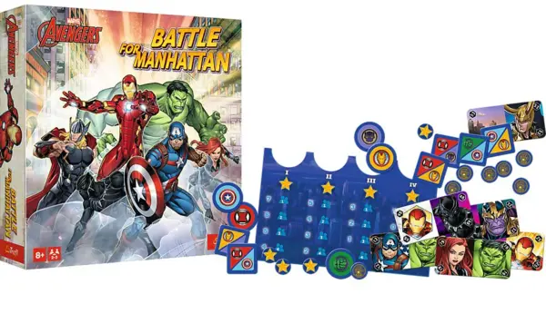 Joc de societate - Marvel - Razbunatorii lupta pentru Manhattan | Trefl