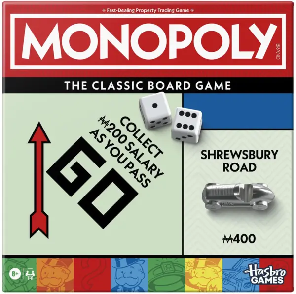 Joc de societate - Monopoly Classic Refresh (EN) | Hasbro