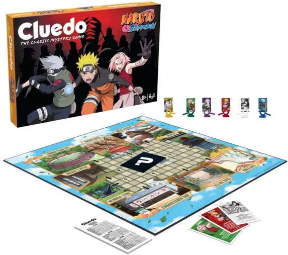 Joc de societate - Nartuto Shippuden - Cluedo | Winning Moves