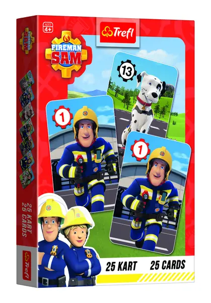 Joc de societate Old Maid: Fireman Sam - Pentru copii