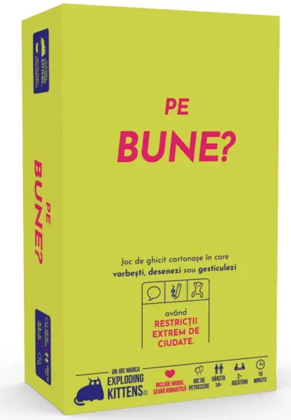 Joc de societate - Pe bune? | Exploding Kittens