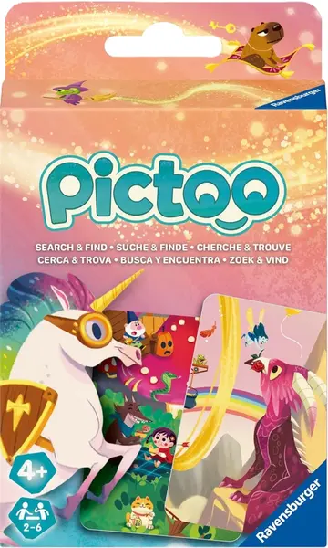 Joc de societate Pictoo Card Game Fantasy - Pentru copii