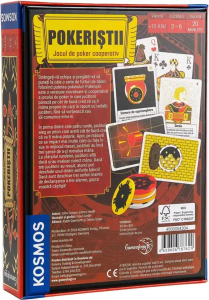 Joc de societate - Pokeristii - The Gang | Kosmos