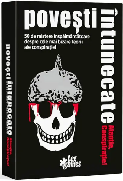 Joc de societate - Povesti Intunecate - Atentie, conspiratie! | Lex Games