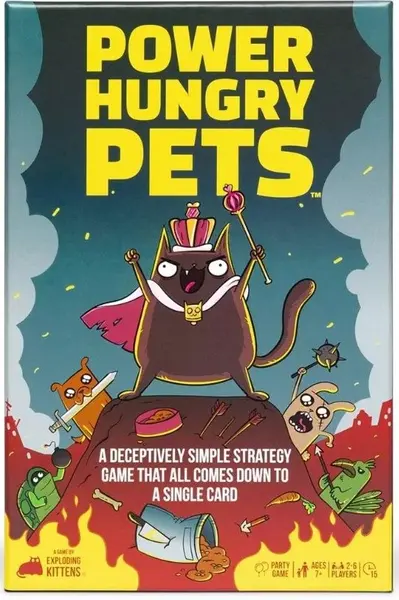 Joc de societate Power Hungry Pets - Party
