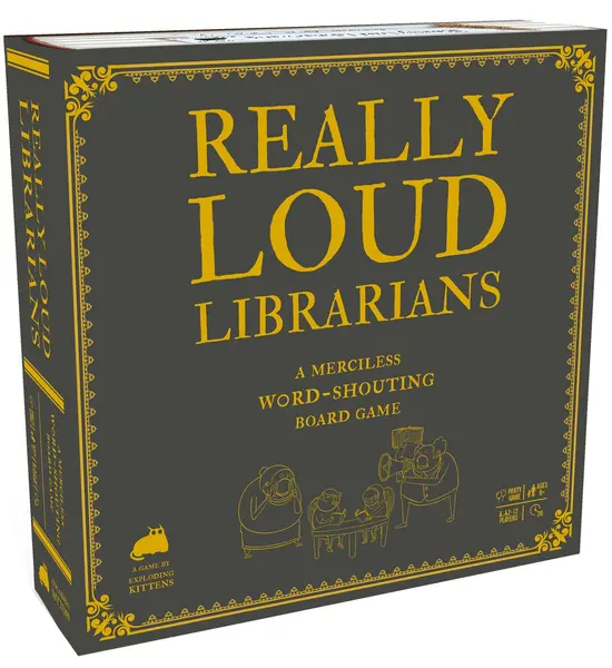 Joc de societate Really Loud Librarians - Party