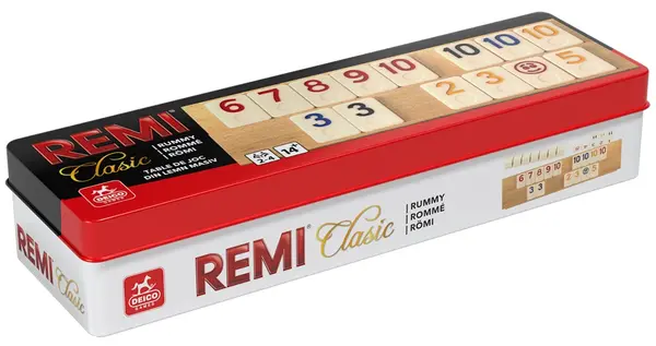 Joc de societate - Remi Clasic, cutie din metal | Deico Games