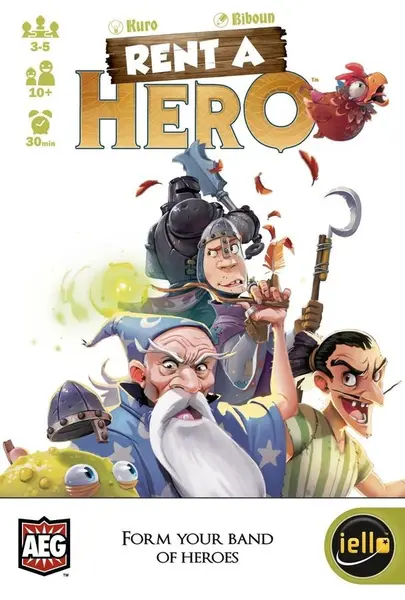 Joc de societate Rent a Hero - Pentru familie