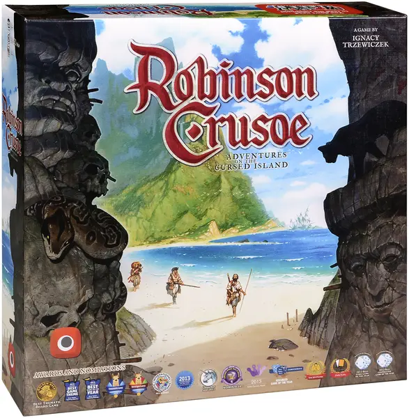 Joc de societate Robinson Crusoe: Adventure on the Cursed Island - Tematic