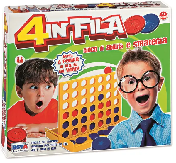 Joc de societate RS Toys - 4 in linie