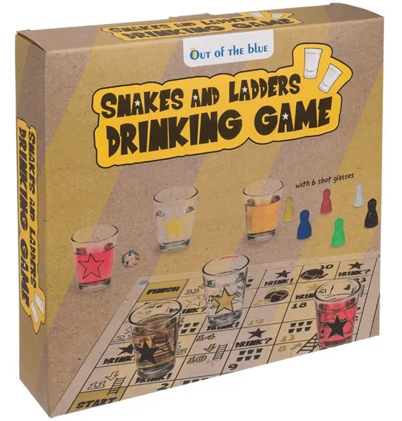 Joc de societate Snakes and Ledders Drinking Game - party