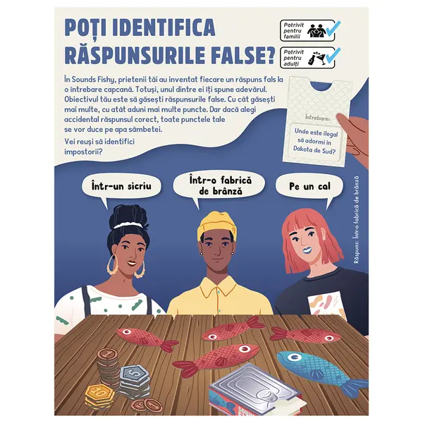 Joc de societate - Sounds Fishy | Big Potato