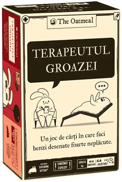Joc de societate - Terapeutul groazei [RO] | Exploding Kittens