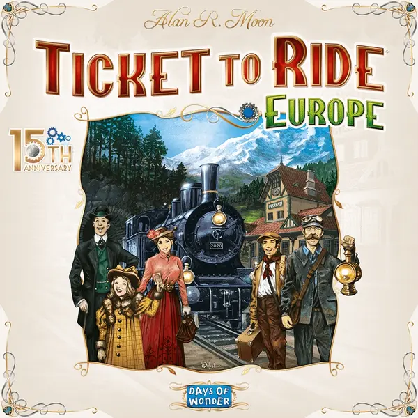 Joc de societate Ticket to Ride - Europe (15th Anniversary Edition) - De familie