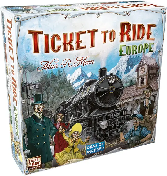 Joc de societate Ticket to Ride - Europe (ediție engleză)