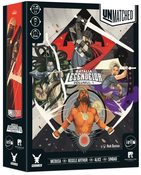 Joc de societate - Unmatched: Batalia Legendelor (Volumul 1) | Geekach