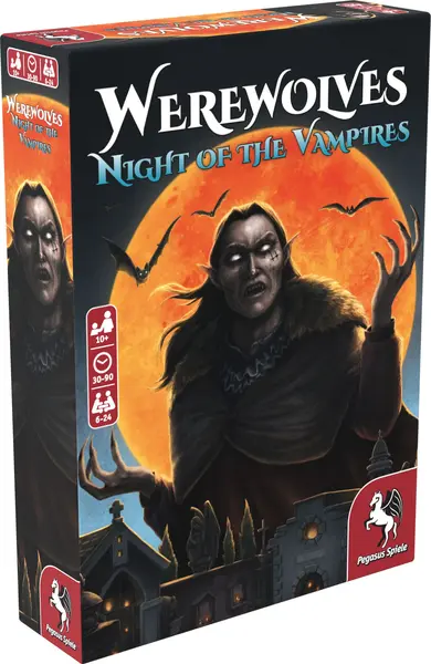 Joc de societate Werewolves: Night of the Vampires - Party