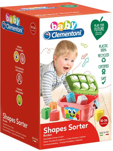 Joc de sortare pentru copii Clementoni Play For Future - Forme