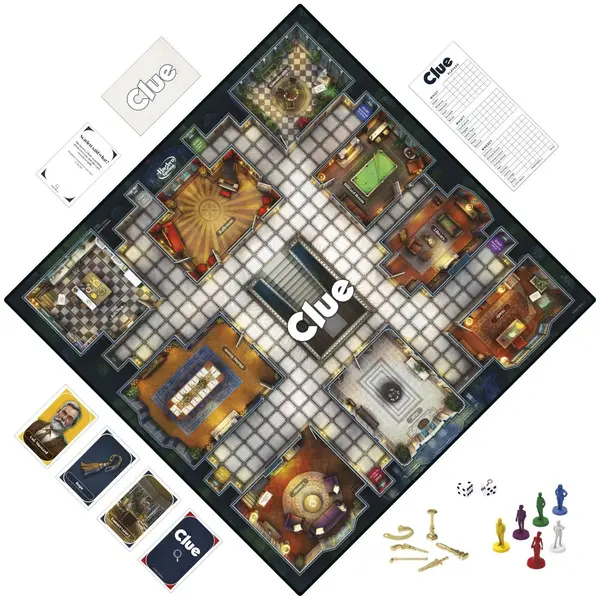 Joc de strategie - Cluedo (in limba engleza) | Hasbro