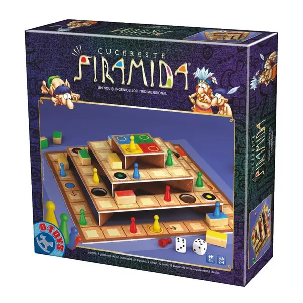 Joc de Strategie Tridimensional, D-Toys, Cucereste Piramida