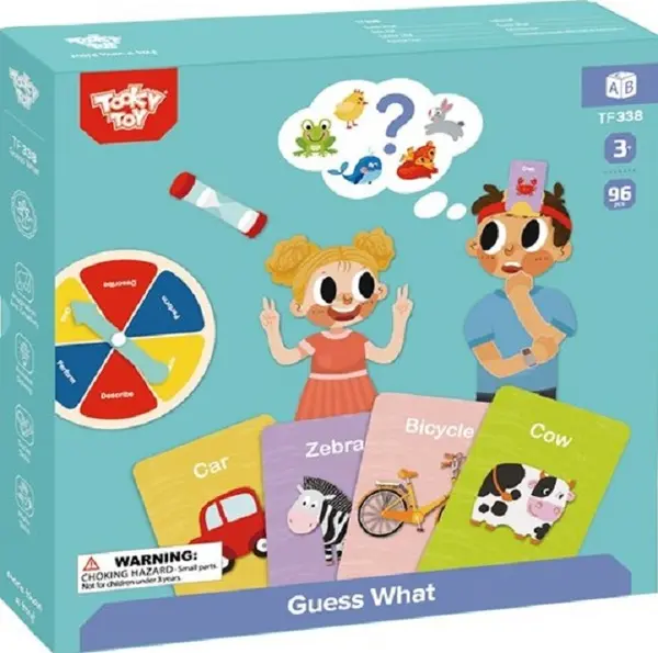 Joc din lemn Tooky Toy - Guess what