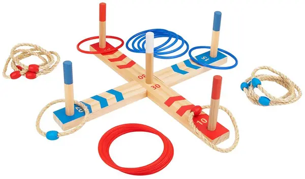 Joc din lemn Tooky Toy - Inele