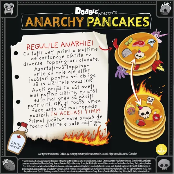 Joc - Dobble - Anarchy Pancakes | Exploding Kittens