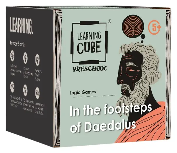 Joc educațional de masă Learning Cubes: In The Footsteps Of Daedalus (Limba engleză)