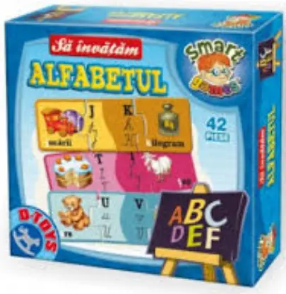 Joc educativ - Alfabetul | D-Toys
